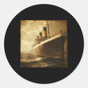 Adesivo Navio de Cruzeiro Rms Titanic Vintage Partida Home