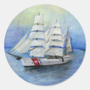 Adesivo Navio de guarda costeira dos E.U. Eagle
