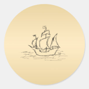 Adesivo Navio de pirata