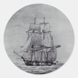 Adesivo Navios Gráficos de Arte Fina Oceanic Trek