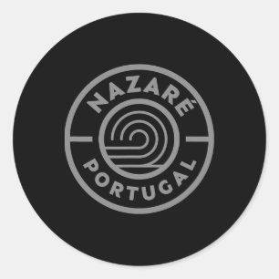 Adesivo Nazaré Portugal Surf de Grandes Ondas Surf