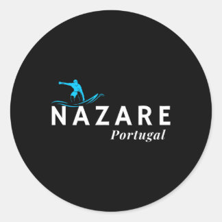 Adesivo Nazare Portugal Wave Surf Surfing Surfer 