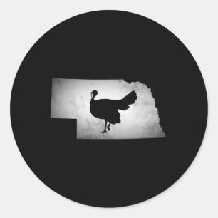 Adesivo Nebraska Turkey Hunting