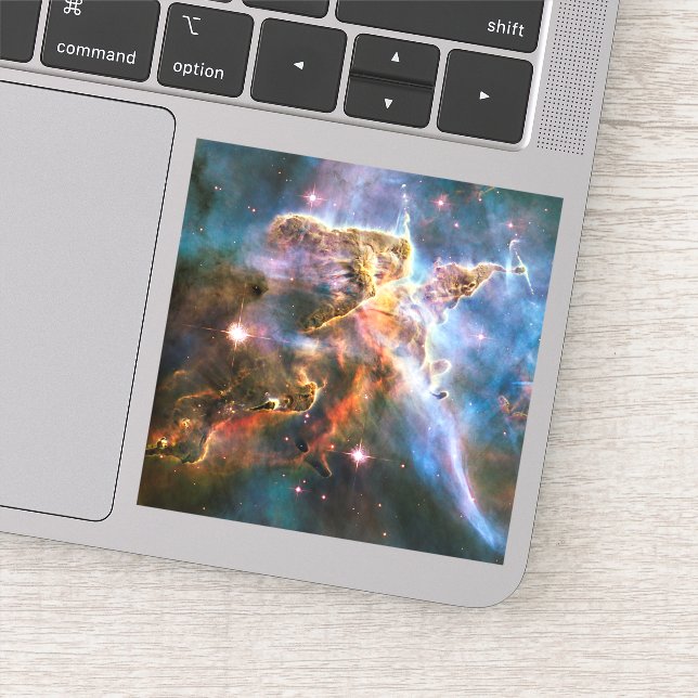 Adesivo Nebulosa da galáxia espacial. Estrelas do Universo (Detalhe)