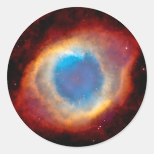 Adesivo Nebulosa Planetária Hélice NGC 7293 - Olho de Deus