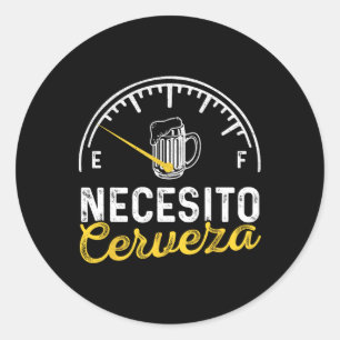 Adesivo Necesito Cerveza Funny Diz Mexicano Preciso De Cer