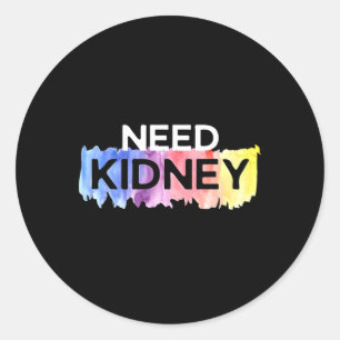 Adesivo Necessidade de Sensibilização para a Doença Renal 