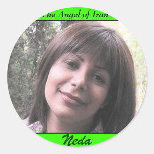 Adesivo NEDA SOLTANI, O Anjo do Irã, Neda