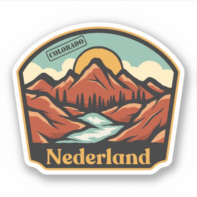 Adesivo Nederland, Colorado (Frente)