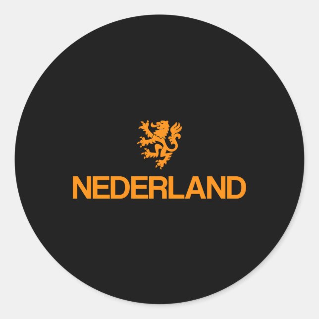 Adesivo Nederland Emblem Lion Países Baixos (Frente)