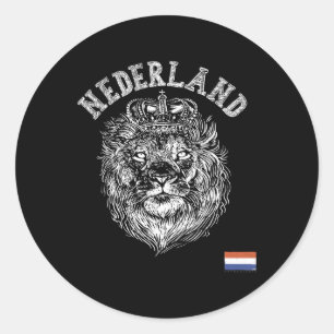 Adesivo Nederland Reto Países Baixos Leão Holanda Holandês