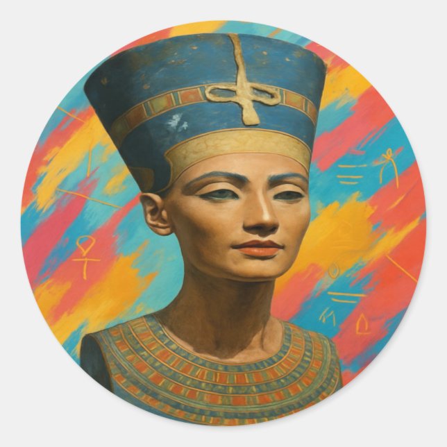 Adesivo Nefertiti Royal Sticker (Frente)