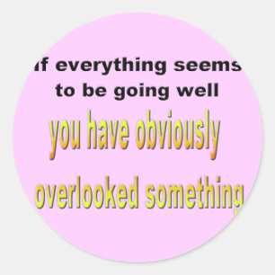 Adesivo Negligenciado algo