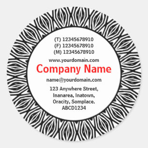 Adesivo Negócio do SunBurst 06