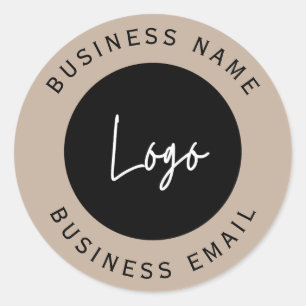 Adesivo negócio personalizado de logotipos personalizados