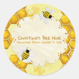 Adesivo NEGÓCIOS 3D Da Honey Comb