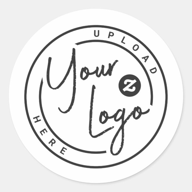 Adesivo Negócios com Logotipo Personalizado (Frente)