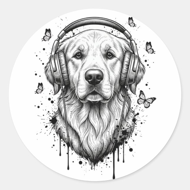 Adesivo Negócios de Cachorro (Frente)