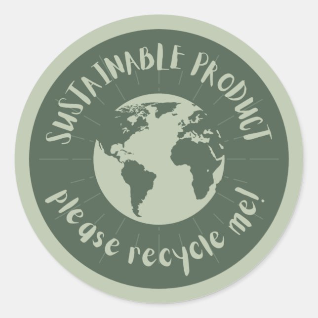 Adesivo Negócios orgânicos (Frente)