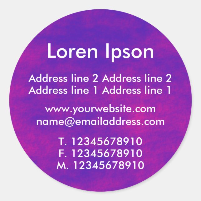 Adesivo Negócios / Perfil do Alienígena Sky II (Frente)