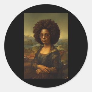 Adesivo Negra Lisa Afro-Americana Historia Negra