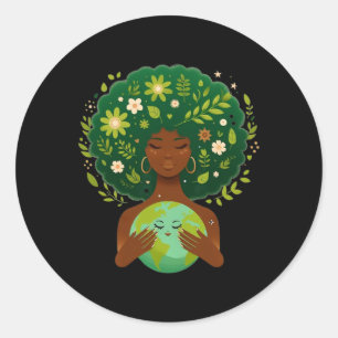 Adesivo Negra Verde Depois do Dia da Mãe Terra Gaia Salve