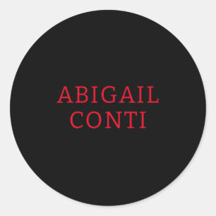 Adesivo Negra vermelha-vermelha minimalista profissional