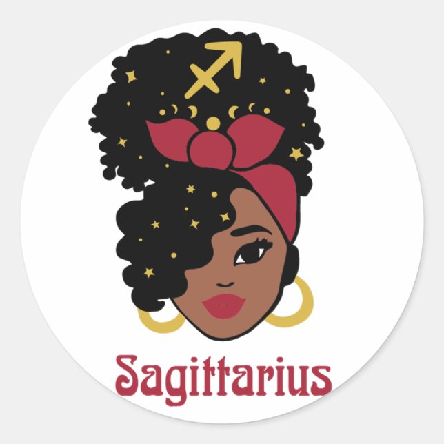 Adesivo Negra Zodiac Sagittarius (Frente)