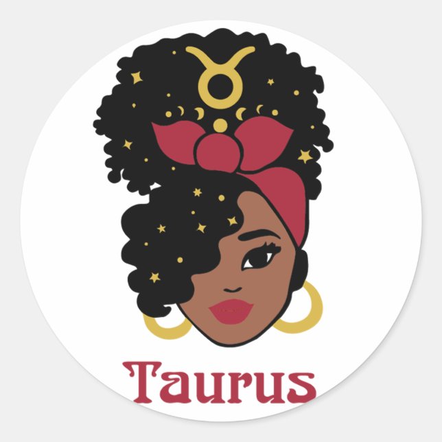 Adesivo Negra Zodiac Taurus (Frente)