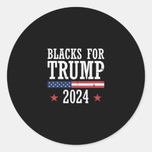Adesivo Negros Para Eleição Presidencial Trump Republicano
