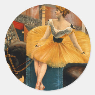 Adesivo Nellie McHenry em Uma noite no circo