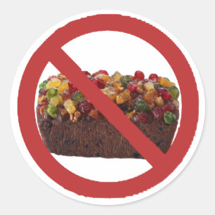 Adesivo nenhum fruitcake