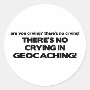 Adesivo Nenhum grito - Geocaching