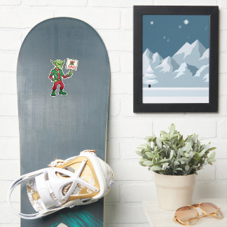Adesivo Nenhum Natal – Estilo Alien Rebelde