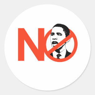 ADESIVO NENHUM OBAMA