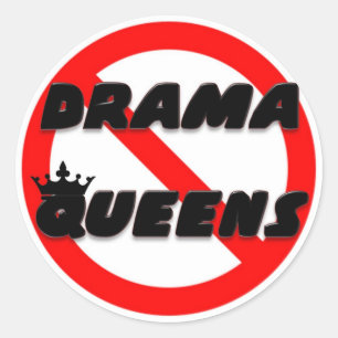 Adesivo Nenhum Queens do drama
