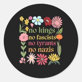 Adesivo Nenhum Rei na América Nenhum Fascista Nós o Povo P