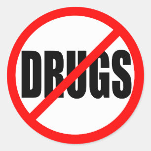 ADESIVO "NENHUMA DROGA "