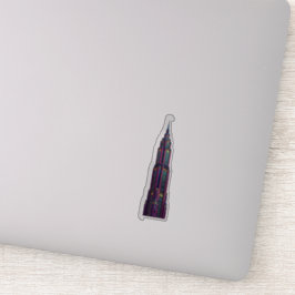 Adesivo Neon Art Deco Skyscraper Sticker