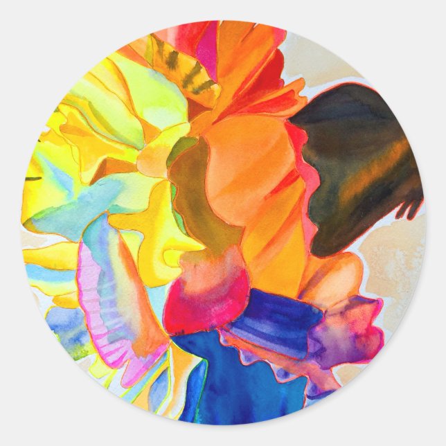 Adesivo Neon Carnação (Frente)