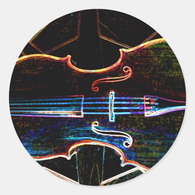 Adesivo Neon Cello (Frente)