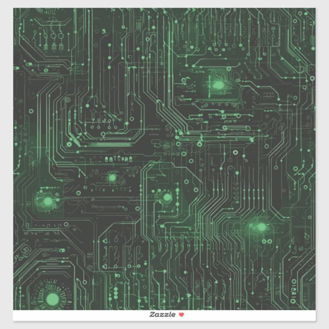 Adesivo Neon Circuit Vinyl Sticker (Folha)