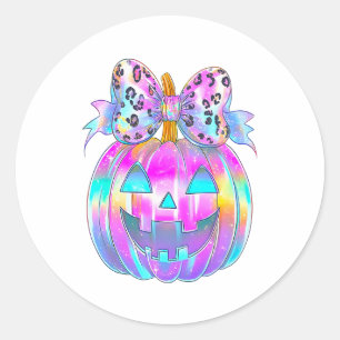 Adesivo Neon Coquette Halloween Pumpkin