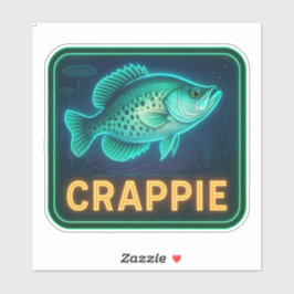 Adesivo Neon CRAPPIE Sticker