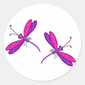 Adesivo Neon Dragonfly Stickers