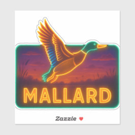 Adesivo Neon Mallard Sticker