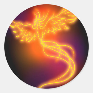 Adesivo Neon Phoenix
