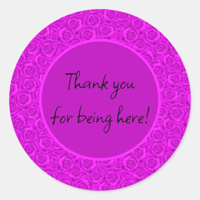 Adesivo Néon rosa (Frente)