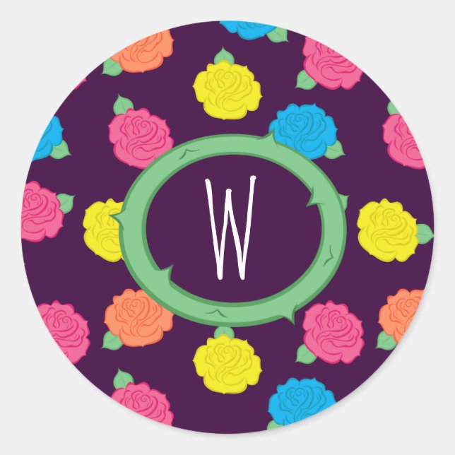 Adesivo Neon Rosa Sticker (Frente)