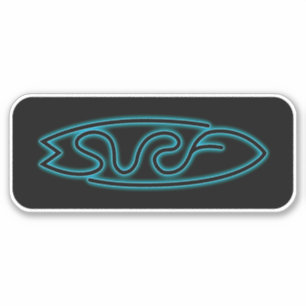 Adesivo Neon Surf